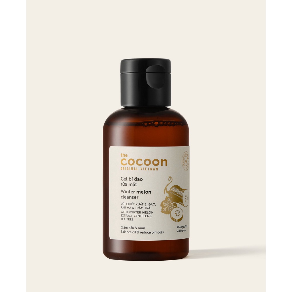 Gel Rửa Mặt Cocoon Bí Đao Winter Melon Cleanser 140ml