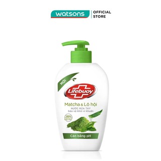  Nước Rửa Tay Lifebuoy Matcha & Lô Hội 450g 
