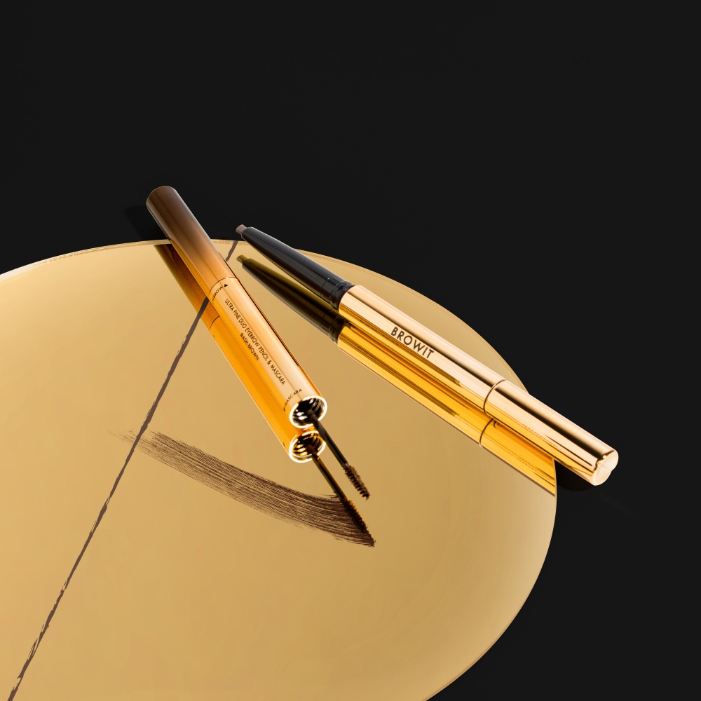 Chì Kẻ Mày Và Mascara Mày 2 Trong 1 Browit Ultra Fine Duo Eyebrow Pencil And Mascara 0.16g + 1.26g