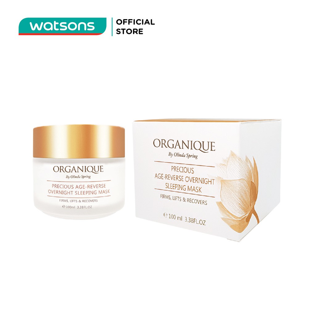 Mặt Nạ Ngủ Organique Chống Lão Hóa Age-Reverse Overnight Sleeping Mask 100ml