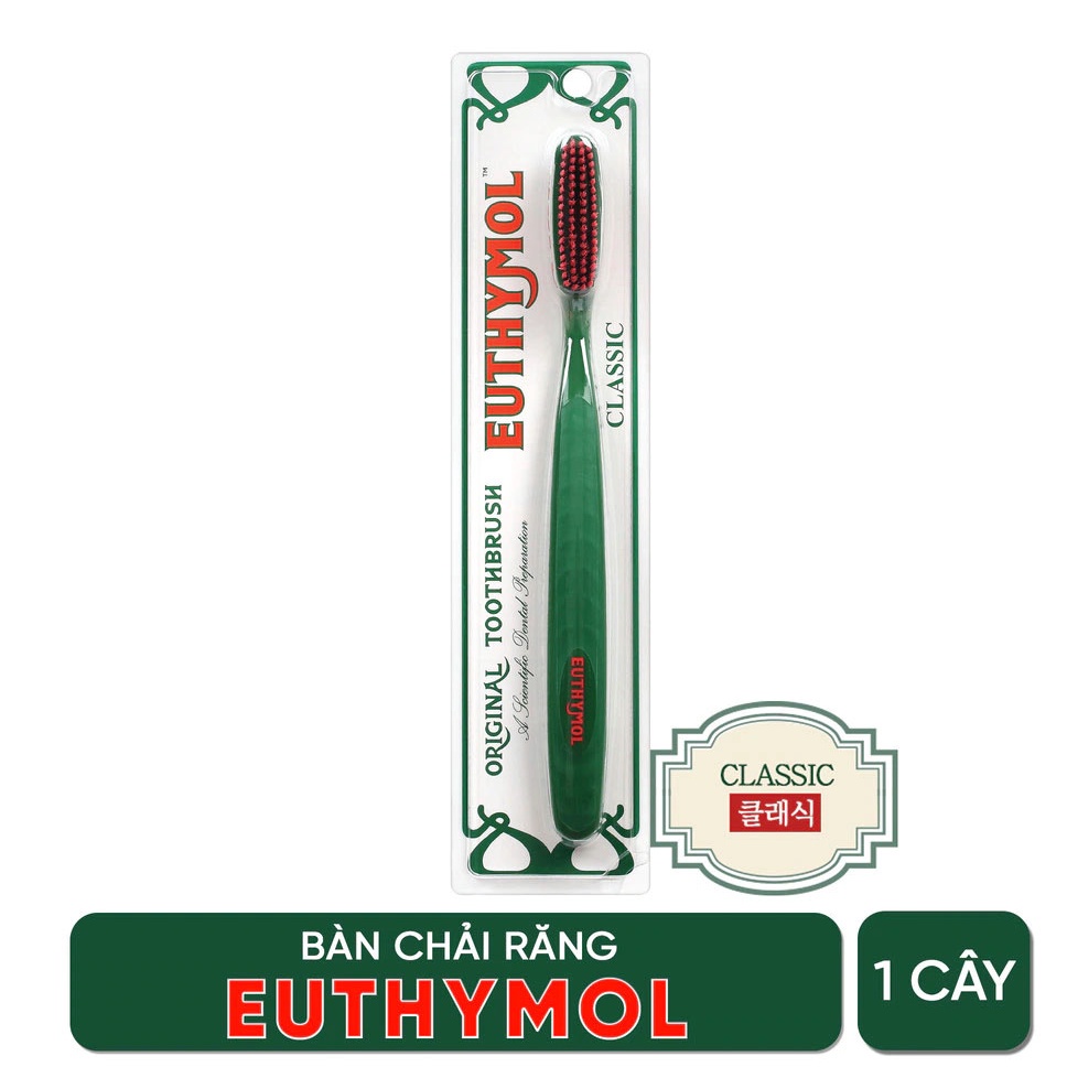 Bàn Chải Răng Euthymol Original Toothbrush Classic 1 Cây