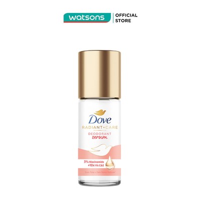 Lăn Khử Mùi Dove Radiant + Care Deodorant Serum 3% Niacinamide + 10x Vitamin C & E 45ml