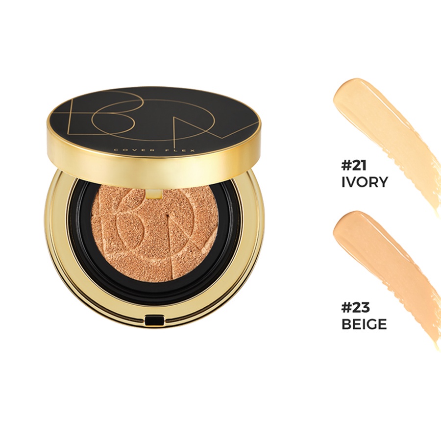 Phấn Nước Đa Năng BOM Che Mọi Khuyết Điểm Cover Flex Cushion SPF50+ PA++++ 15g