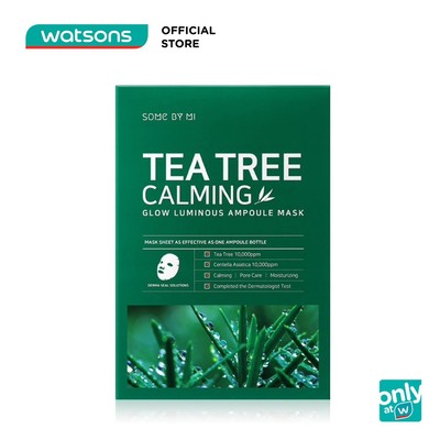 [Mã FMCGWA101 giảm 8% đơn 250K] Mặt Nạ Some By Mi Cho Da Mụn Tea Tree Calming Sheet Mask 25g