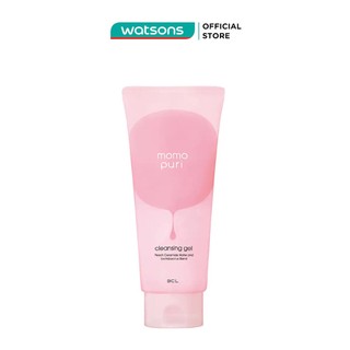 Sữa Rửa Mặt Tẩy Trang Dạng Gel Momopuri Hương Đào Cleansing Gel 150g