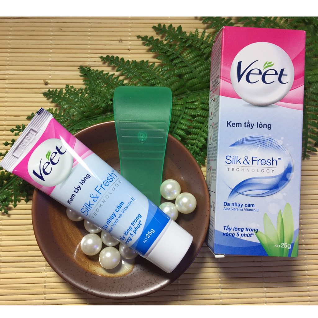 Kem Tẩy Lông Veet Da Nhạy Cảm 25g