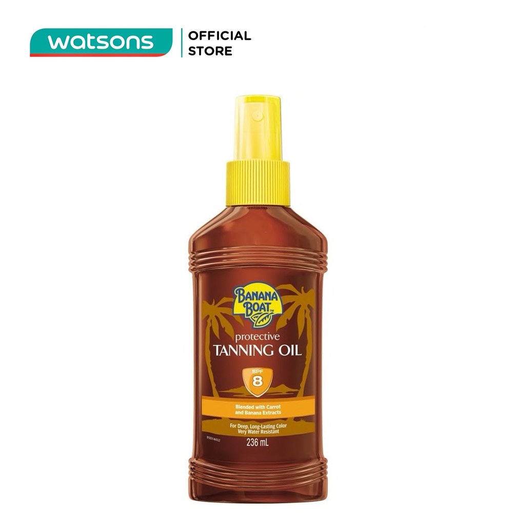 Dầu Phơi Nắng Bảo Vệ Da Banana Boat SPF8 236ml