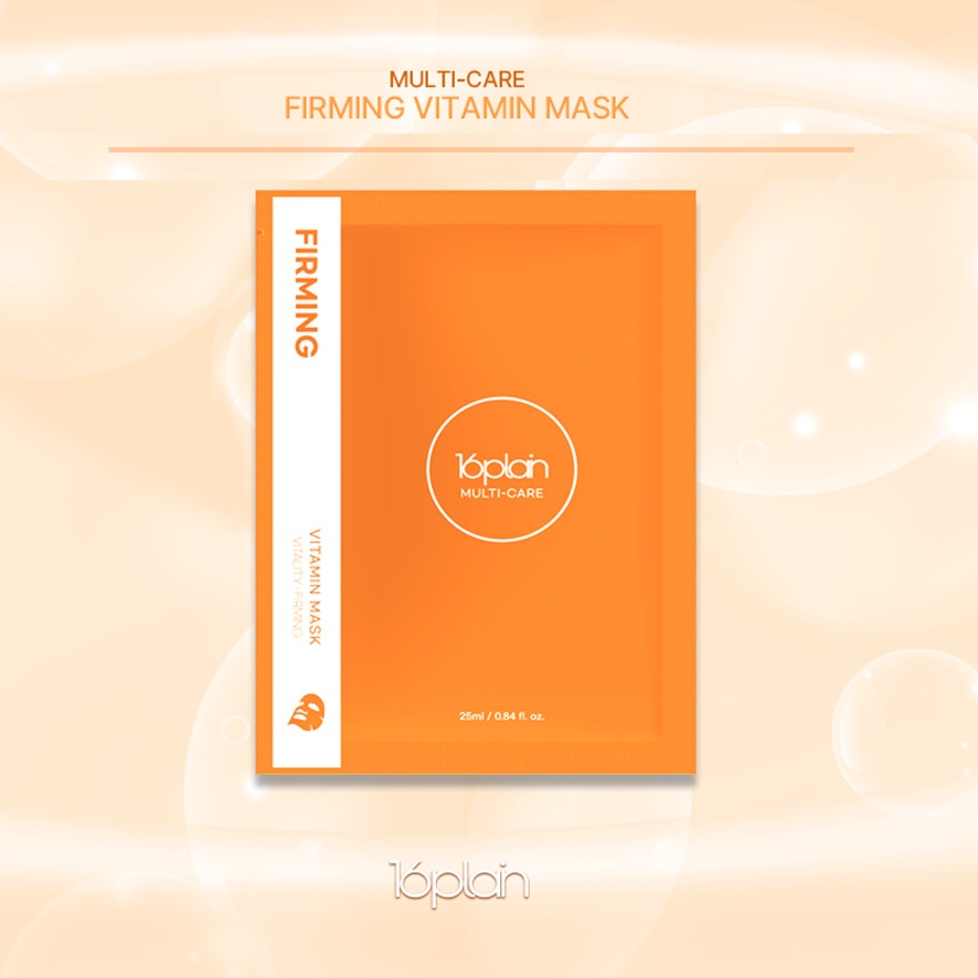 Mặt Nạ Dưỡng 16plain Multi-care Săn Chắc Da Và Ngừa Mụn Firming Vitamin Mask 25ml