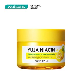 [Mã FMCGWA101 giảm 8% đơn 250K] Mặt Nạ Ngủ Some By Mi Yuja Niacin 30 days Miracle Brightening Sleeping Mask 60g