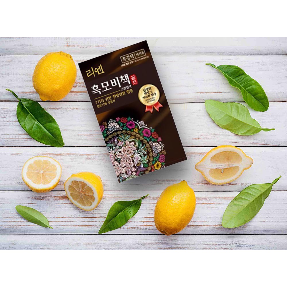 Nhuộm Tóc Double Rich Reen Nâu Đen 128g