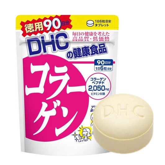 [Mã FMCGWA102 giảm 10% đơn 400K] Thực Phẩm Bảo Vệ Sức Khỏe DHC Collagen Viên Nang Cứng 540 viên/túi