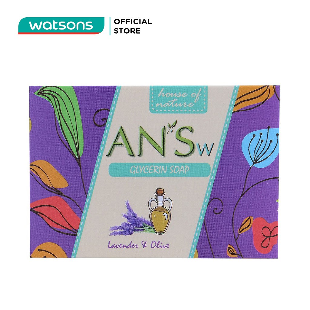 Xà Phòng AN'Sw Lavender & Olive 100g