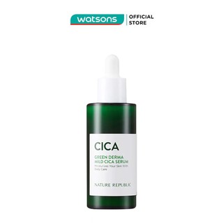 Tinh Chất Nature Republic Rau Má & Keo Ong Green Derma Mild Cica Serum 50ml