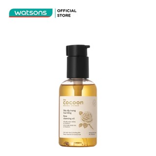 Dầu Tẩy Trang Hoa Hồng Cocoon Rose Cleansing Oil Làm Sạch Sâu Và Dưỡng Ẩm 140ml