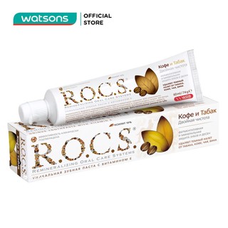 Kem đánh răng r.o.c.s cà phê và tobacco 60ml