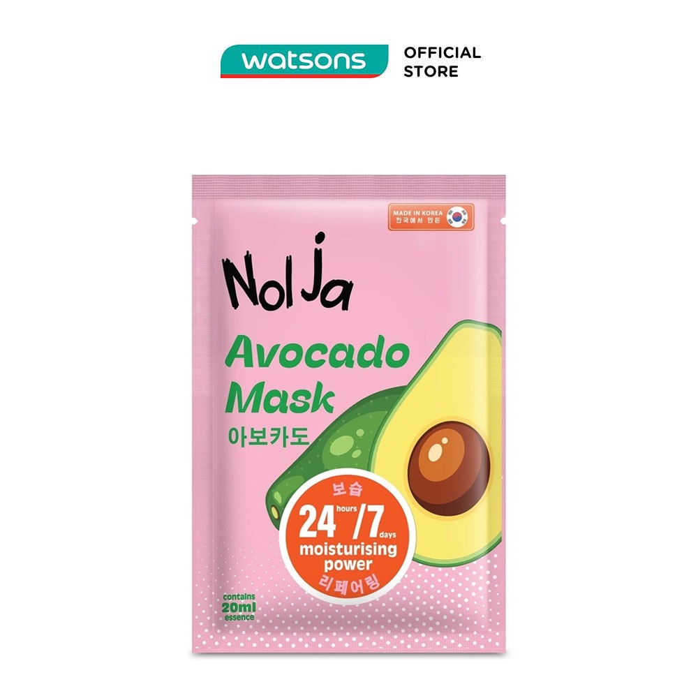 Mặt Nạ Nolja Avocado Mask 24/7 20ml
