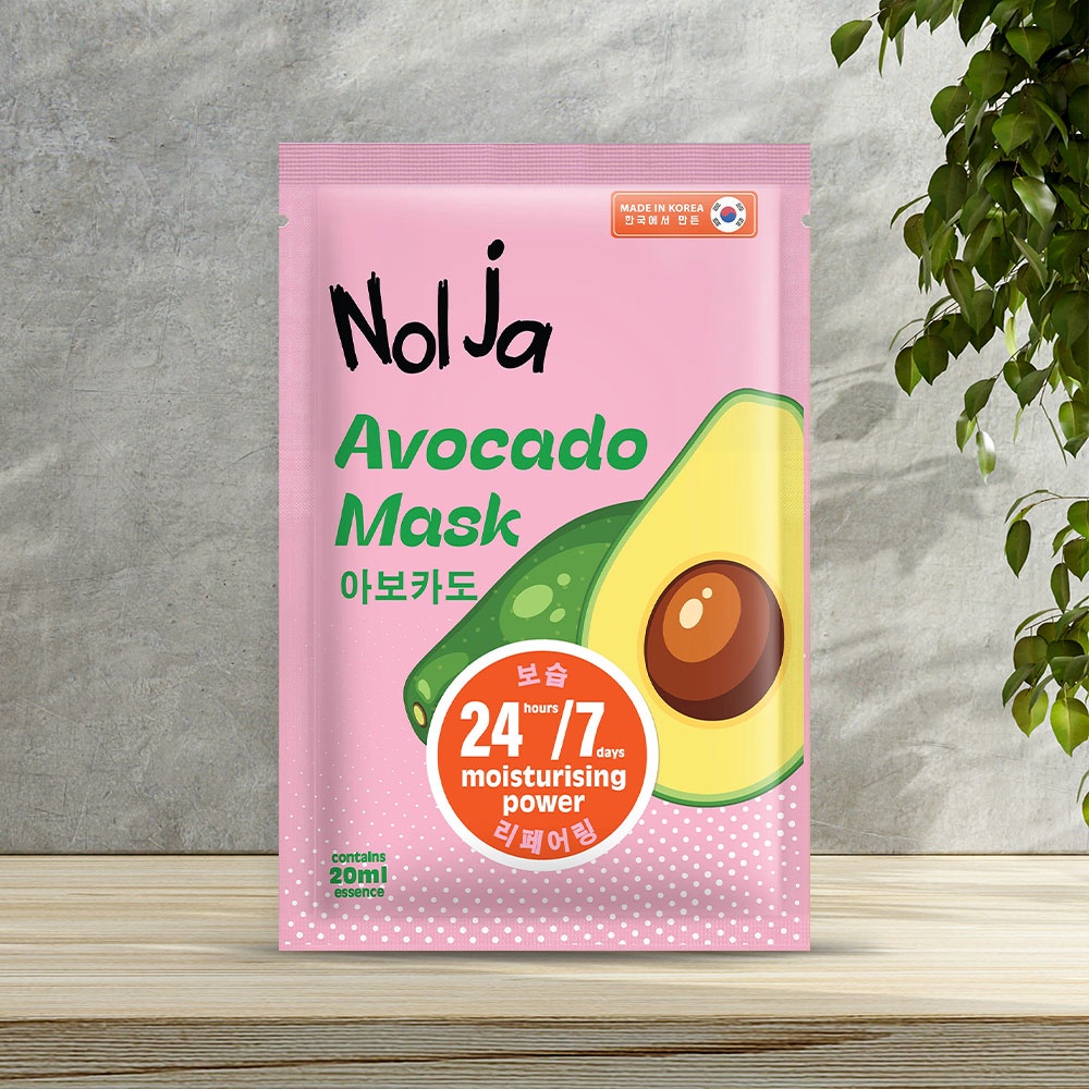 Mặt Nạ Nolja Avocado Mask 24/7 20ml