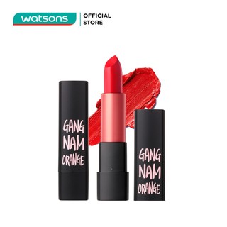 Son Thỏi Macqueen Newyork Hot Place In Lipstick Gangnam Orange 27G. #Or57