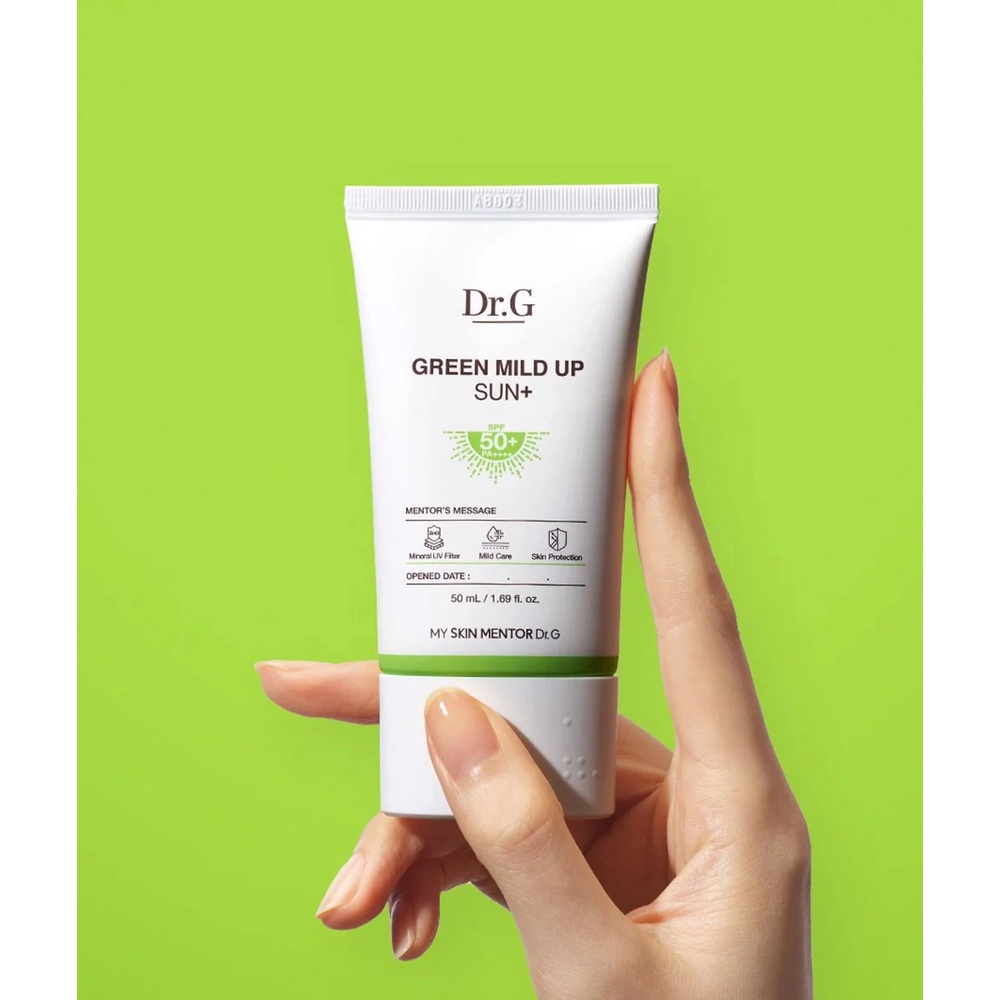 Kem Chống Nắng Dr.G Green Mild Up Sun+ SPF50+ PA++++ 50ml