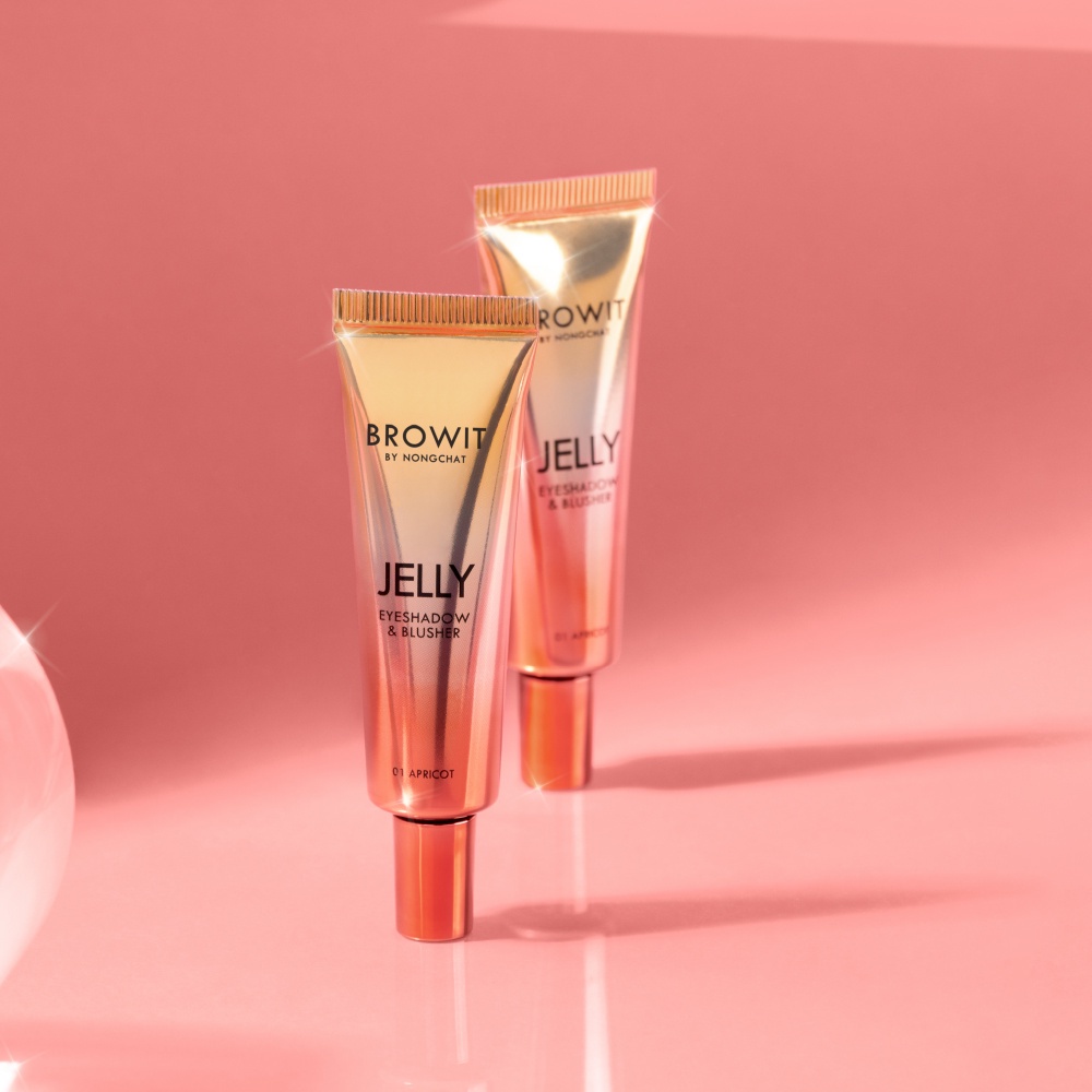 Kem Má Hồng Và Phấn Mắt BROWIT Jelly Eyeshadow & Blusher 10g