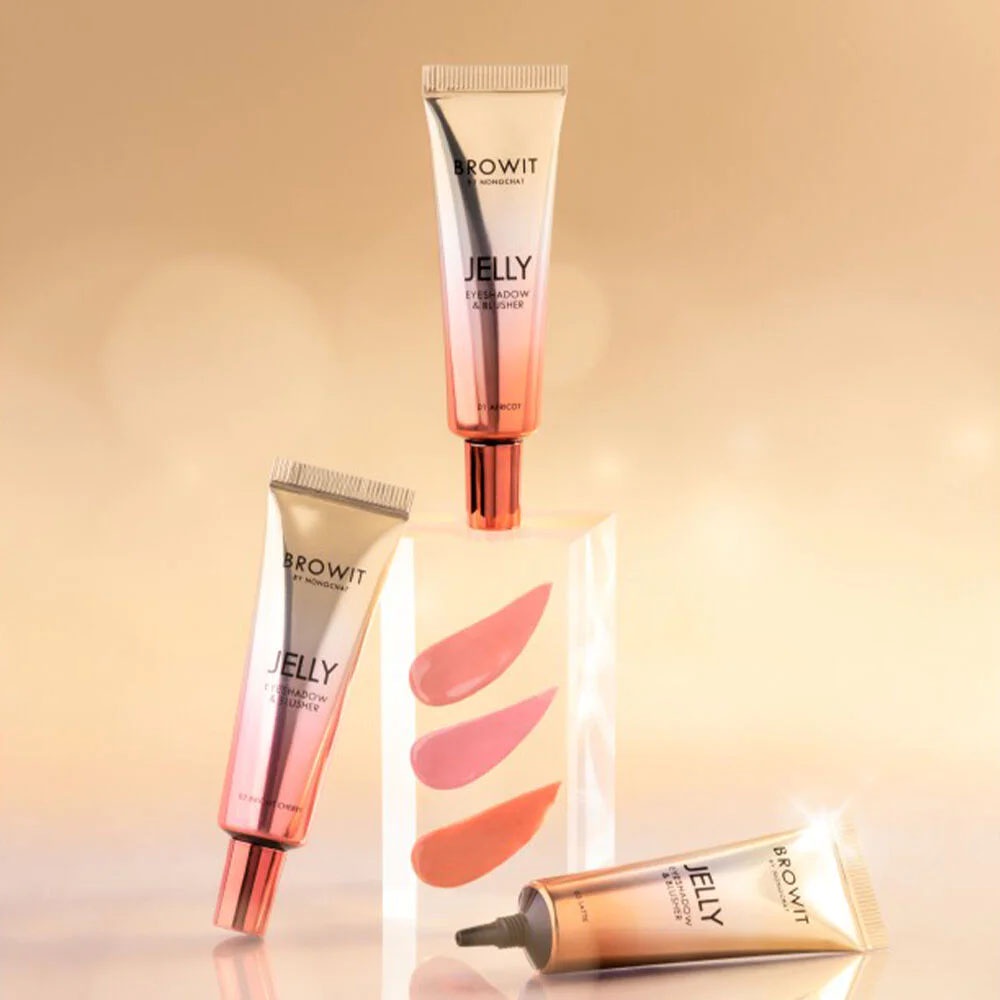 Kem Má Hồng Và Phấn Mắt BROWIT Jelly Eyeshadow & Blusher 10g