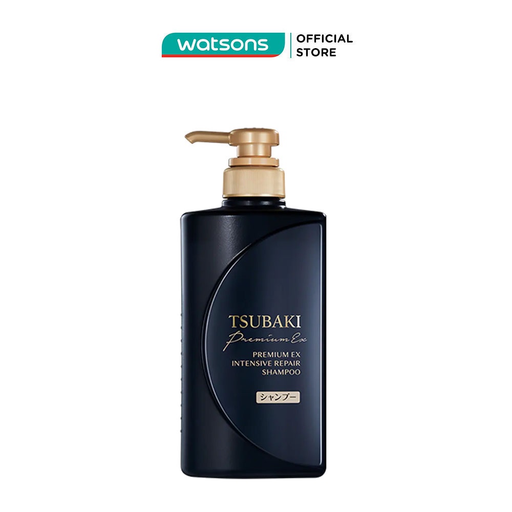 [Mã FMCGWA101 giảm 8% đơn 250K] Dầu Gội Tsubaki Phục Hồi Hư Tổn Chuyên Sâu Premium Ex Intensive Repair Shampoo 490ml