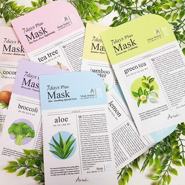 Mặt Nạ Hai Bước Ariul 7Days Plus 3g + 20g