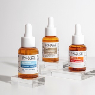Combo Serum Balance Active Formula The Mighty Three (Gold 30ml + Vitamin C 30ml + Hyaluronic 30ml)