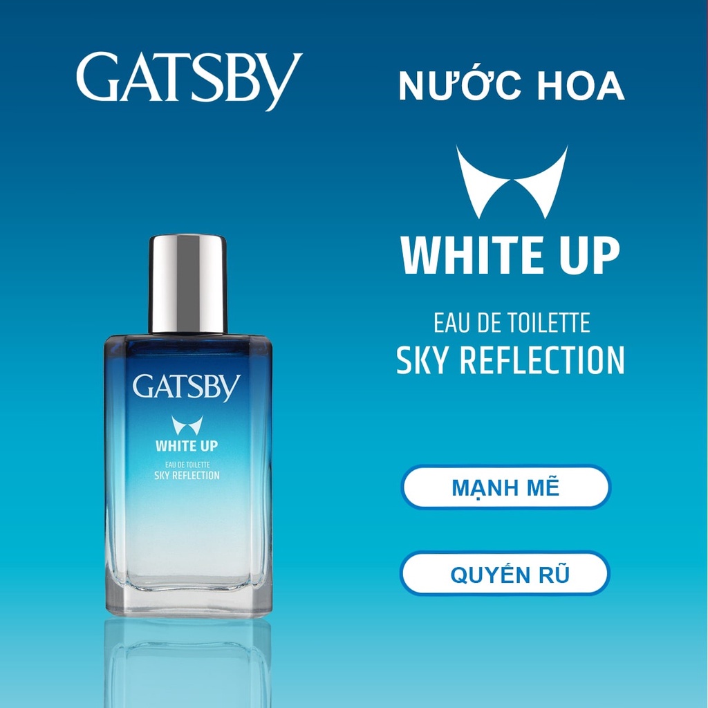 Nước Hoa Nam Gatsby Hương Cam Chanh và Cây Cỏ Eau De Toilette Sky Reflection 50ml