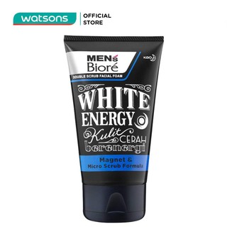 [Mã FMCGWA101 giảm 8% đơn 250K] Sữa Rửa Mặt MEN's Bioré Facial Foam White Energy Sáng Nam Tính 100g
