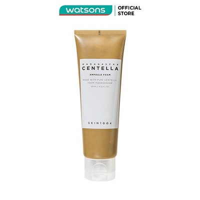 [Mã FMCGWA101 giảm 8% đơn 250K] Sữa Rửa Mặt Skin1004 Madagascar Centella Ampoule Foam Dưỡng Ẩm Và Làm Sạch Da 125ml