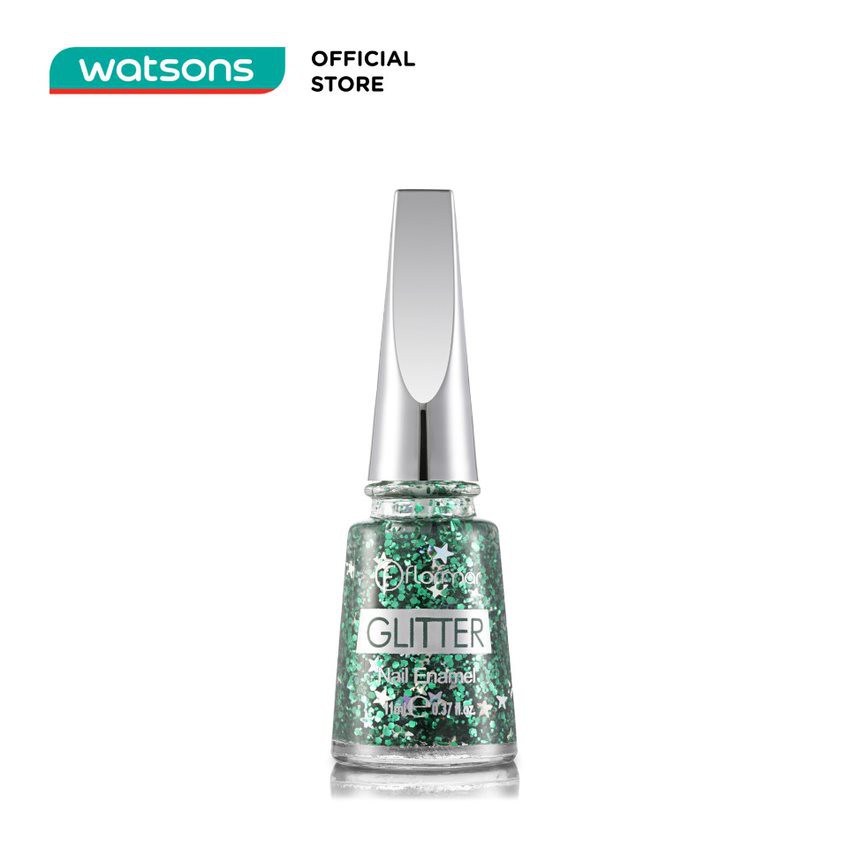Sơn Móng Flormar Glitter Nail Enamel 11ml.#Gl06 Emerald Dreams