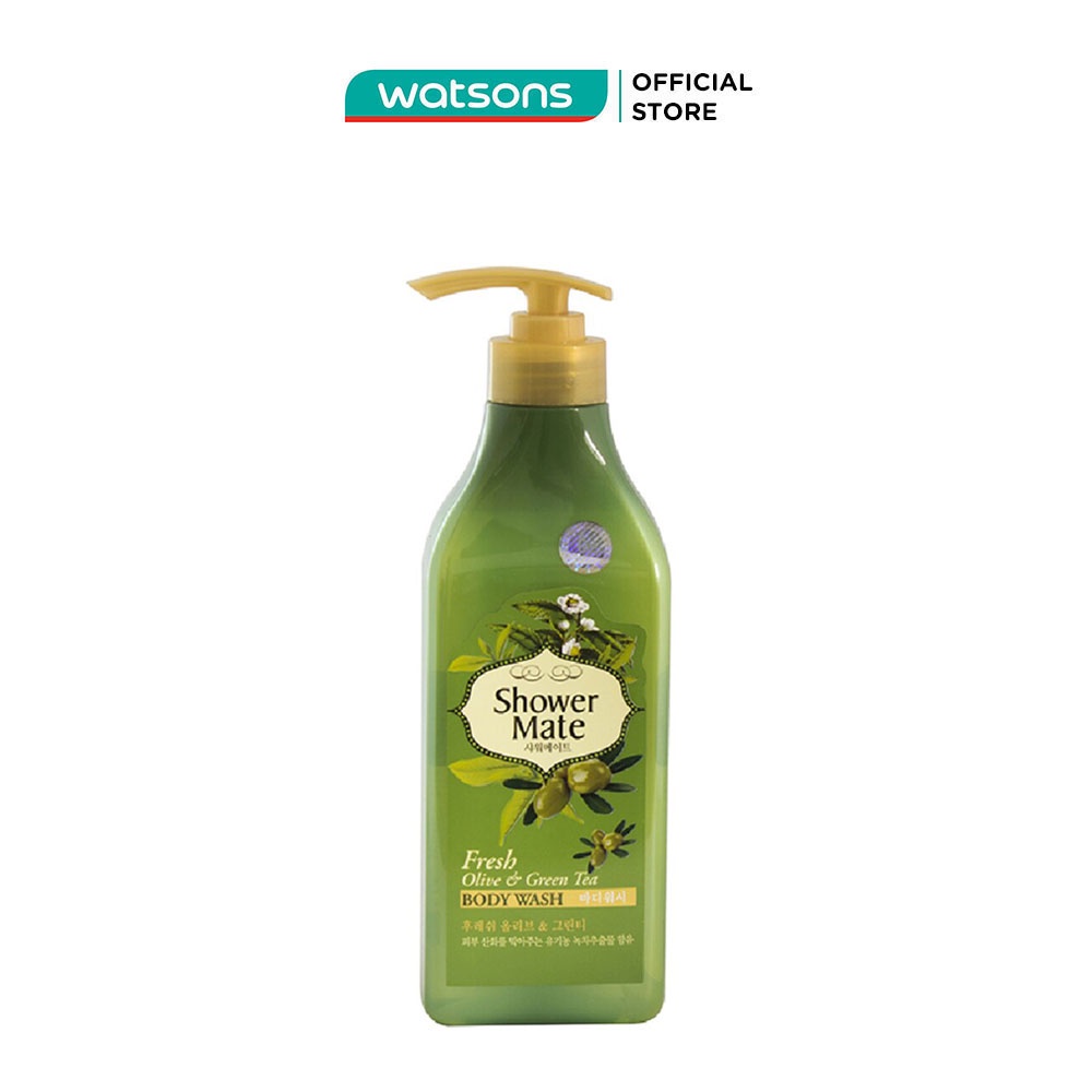 Sữa Tắm Showermate Fresh Olive & Green Tea Tinh Chất Ôliu & Trà Xanh Chống Lão Hóa 550g