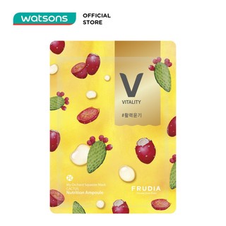 Mặt Nạ Dưỡng Chất Frudia My Orchard Squeeze Mask Cactus Giúp Nuôi Dưỡng Làn Da Chiết Xuất Từ Xương Rồng 20ml
