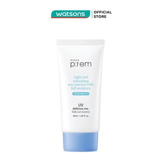 Kem Chống Nắng Hóa Học Make P:rem Mỏng Nhẹ UV Defense Me. Daily Sun Essence SPF50+ PA++++ 50ml