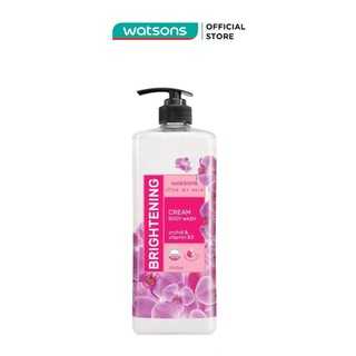 Kem Tắm Watsons Brightening Cream Body Wash 1000ml