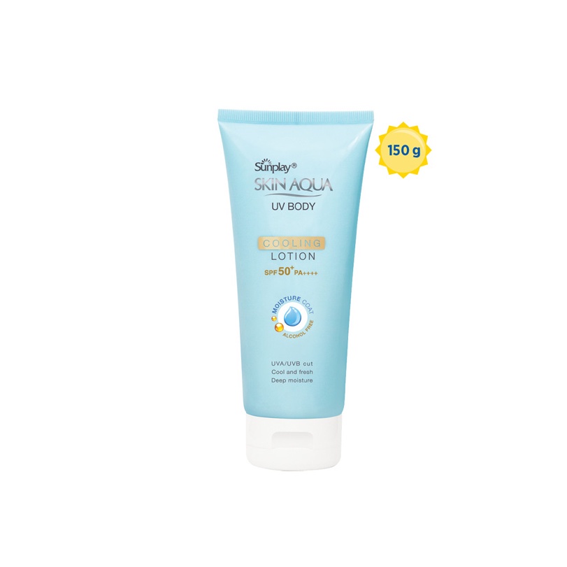 Chống Nắng Sunplay Skin Aqua UV Body Cooling Body Lotion Dưỡng Thể Mát Lạnh SPF50+ PA++++ 150g