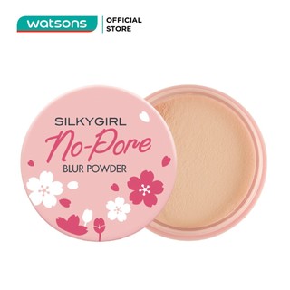 Phấn Phủ Silkygirl No-Pore Blur Powder Che Lỗ Chân Lông 5g