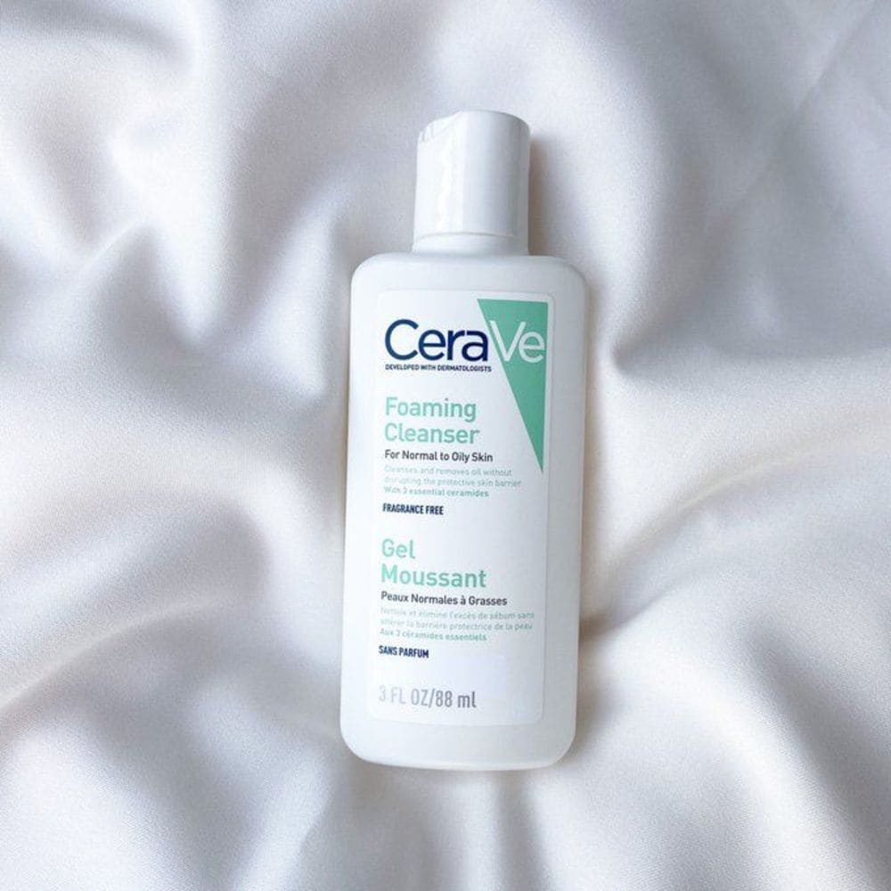 [Mã FMCGWA101 giảm 8% đơn 250K] Sữa Rửa Mặt CeraVe Foaming Cleanser Giúp Làm Sạch Sâu Dành Cho Da Dầu 88ml