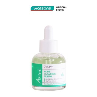 Tinh chất ariul 7days làm dịu da và ngăn ngừa mụn acne clearing serum 20ml