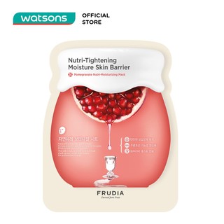 Mặt Nạ Frudia Pomegranate Nutri-Moisturizing Mask Giàu Dưỡng Ẩm Chiết Xuất Quả Thạch Lựu 27ml