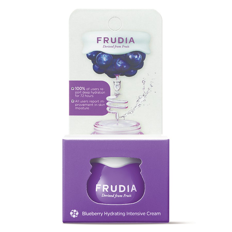 Kem Dưỡng Ẩm Chuyên Sâu Frudia Blueberry Hydrating Intensive Cream Chiết Xuất Việt Quất 55g