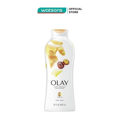 Sữa Tắm Olay Ultra Moisture Shea Butter Body Wash Bơ Hạt Mỡ Dưỡng Ẩm 650ml