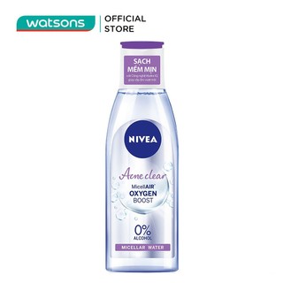 [Mã FMCGWA101 giảm 8% đơn 250K] Nước Tẩy Trang Ngừa Mụn Nivea 200ml