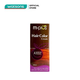 Nhuộm Phủ Bạc 100% Mpros 60ml - 3 (Nâu)