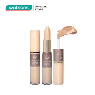 Kem Che Khuyết Điểm Macqueen Newyork 2 Đầu Concealer Dual Veil 34.1G .#NB21
