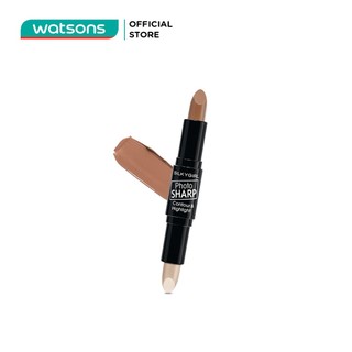 Tạo Khối 2 Đầu Silkygirl Photosharp Contour & Highlighter Stick - 02 Natural Medium 8G