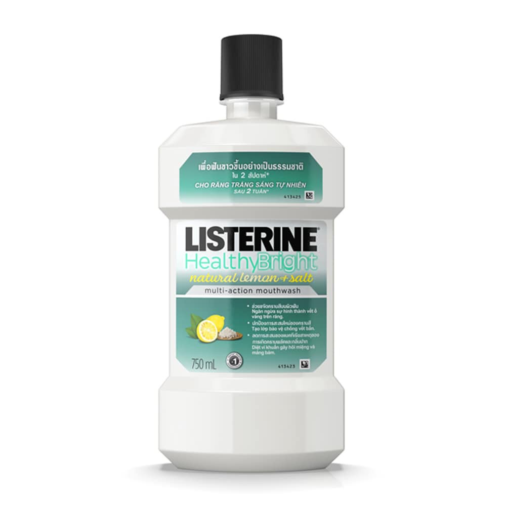 Nước Súc Miệng Làm Trắng Răng Listerine 750ml