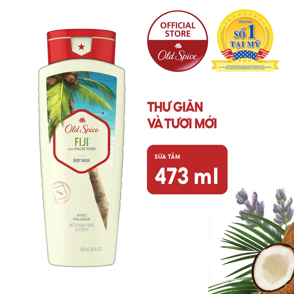 Sữa Tắm Old Spice Fiji 473ml