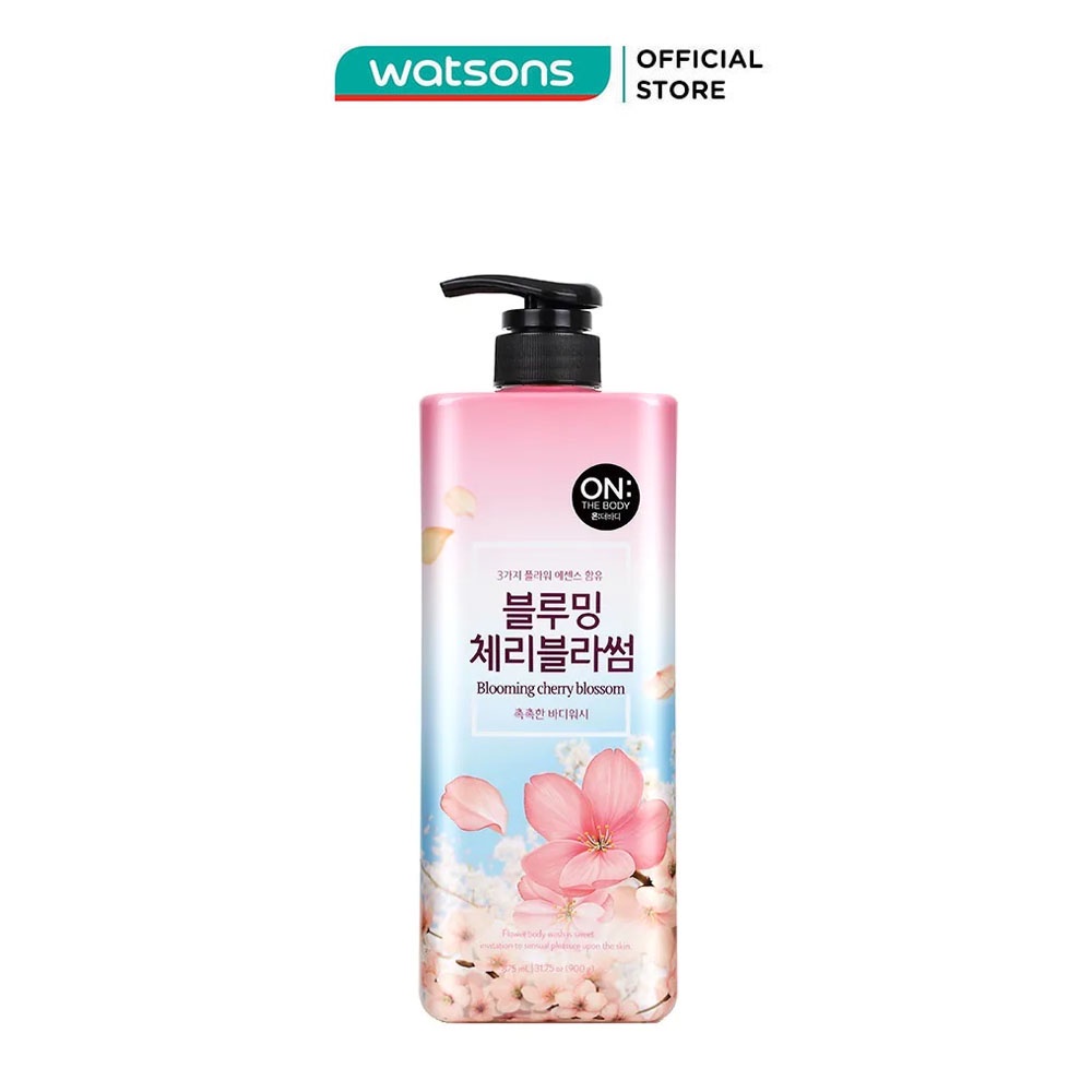 Sữa Tắm ON: The Body Hoa Anh Đào Blooming Cherry Blossom Body Wash 900g
